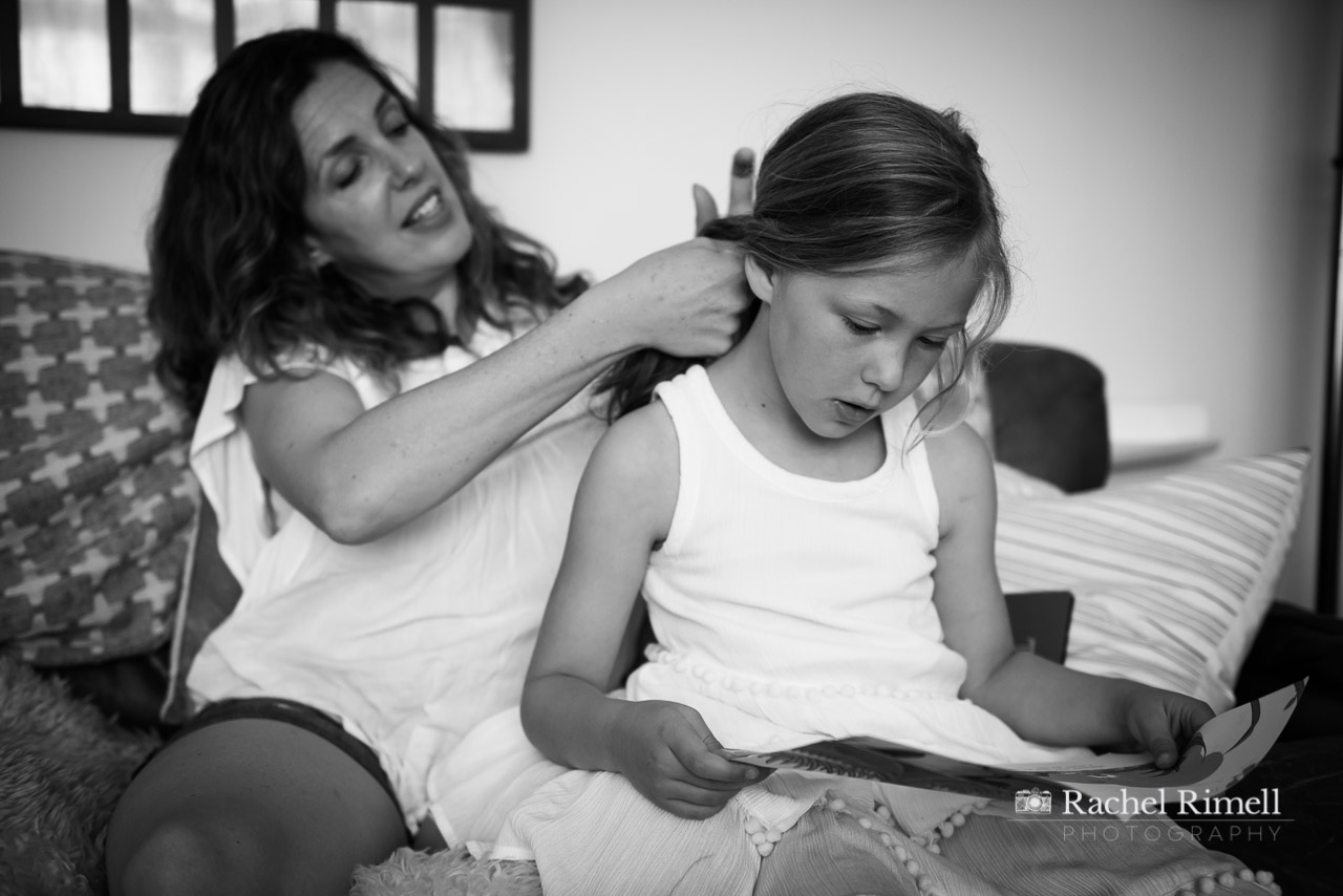 documentary mother brushing daughter's hair London