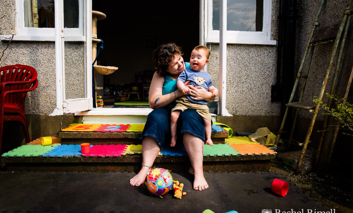 Portrait of Britain winner family portrait of Sharon and Elliot