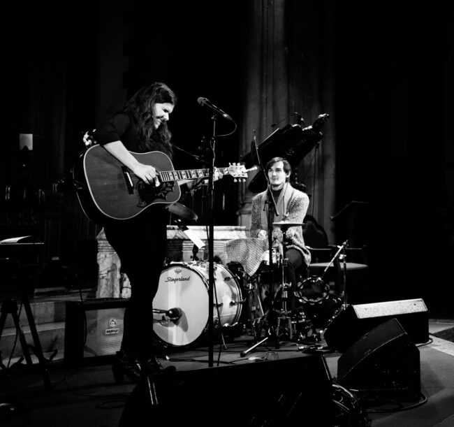 Michele Stodart performing at Sydenham Arts music event