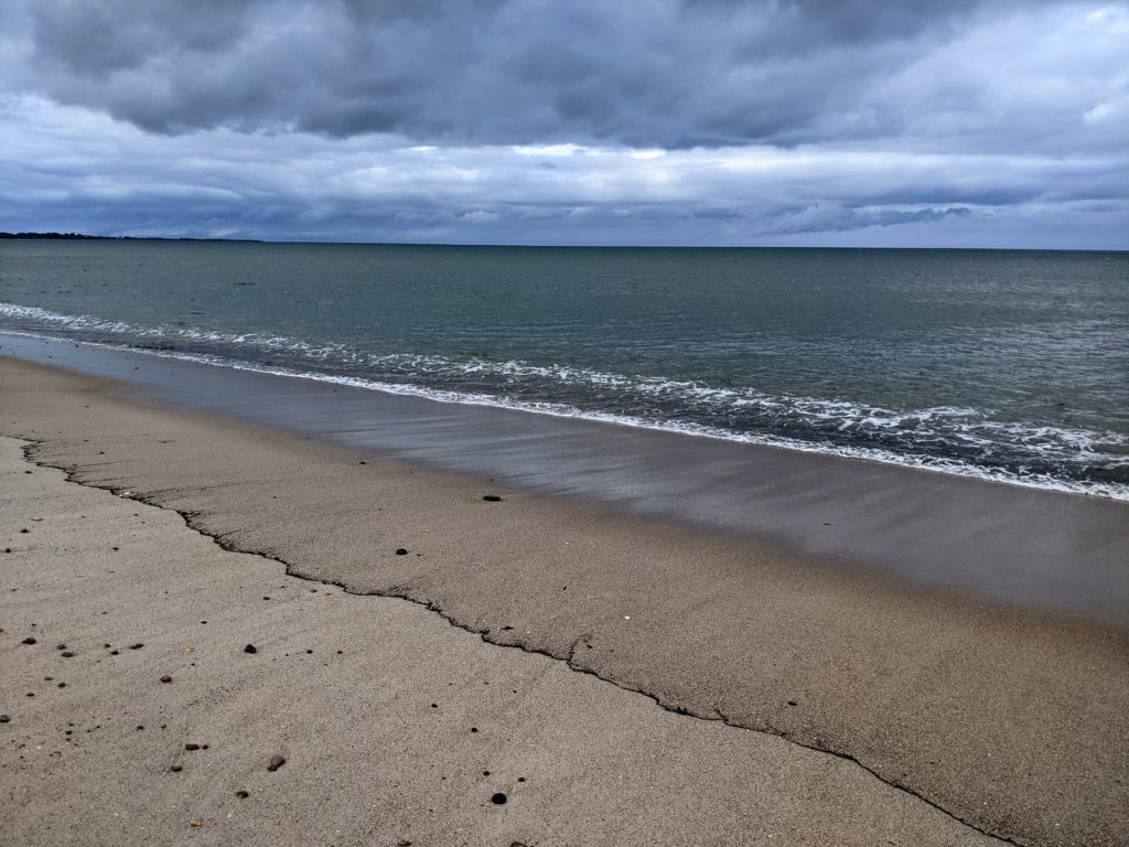 Northumberland sea line